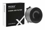 RIDEX 424I0562 Innenraumfilter Pollenfilter Aktivkohlefilter Höhe: 102 für VW
