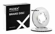 RIDEX 82B0338 2x Bremsscheiben Vorne Ø259,8mm Belüftet für HONDA