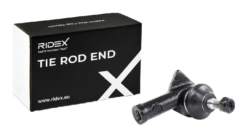 RIDEX Spurstangenkopf Vorderachse links außen Traggelenk M14x2 914T0368 mit