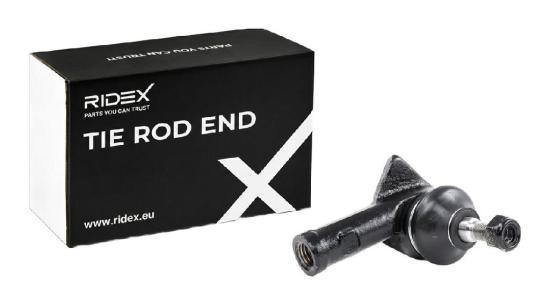 RIDEX Spurstangenkopf Vorderachse links außen Traggelenk M14x2 914T0368 mit Bild RIDEX Spurstangenkopf Vorderachse links außen Traggelenk M14x2 914T0368 mit