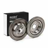 RIDEX 82B1780 2x Bremsscheiben Hinten Ø345mm Belüftet 1664230212