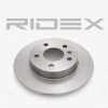 RIDEX 82B0002 2x Bremsscheiben Hinten Ø264mm voll für OPEL ZAFIRA B (A05) Bild RIDEX 82B0002 2x Bremsscheiben Hinten Ø264mm voll für OPEL ZAFIRA B (A05)
