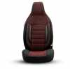 Otom OTOMSPTPLS103CTY Universal Sitzschonbezug Vorne und Hinten Satz Schwarz Rot