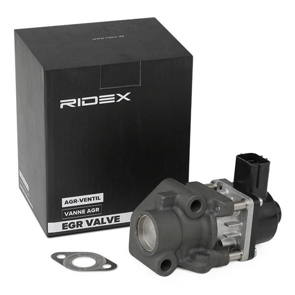 RIDEX Abgaskühler AGR-Modul 4198E0102 elektrisch für SUZUKI SWIFT III (MZ, EZ)