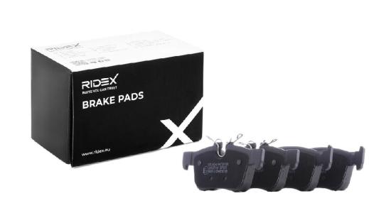 RIDEX Bremsbelagsatz Bremsbeläge Hinten für VOLVO XC60 II (246) V60 II S90 II Bild RIDEX Bremsbelagsatz Bremsbeläge Hinten für VOLVO XC60 II (246) V60 II S90 II
