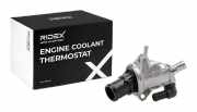 RIDEX 316T0073 Thermostat Kühlmittel Kühlwasserthermostat mit Dichtung ohne 88°C
