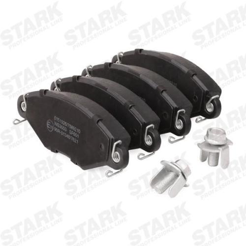 STARK Bremsbelagsatz Bremsbeläge Vorne passend für PEUGEOT 206 Schrägheck (2A/C) Bild STARK Bremsbelagsatz Bremsbeläge Vorne passend für PEUGEOT 206 Schrägheck (2A/C)