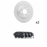 RIDEX Bremsenset Hinten Ø300mm - Bremsscheiben und Beläge für AUDI A4 B9 Avant