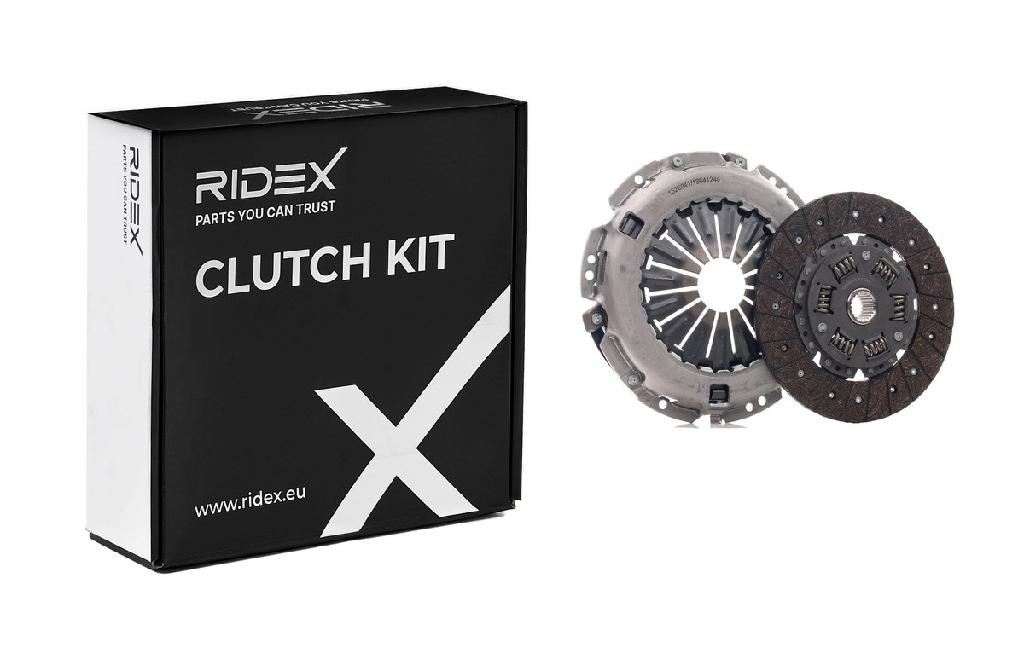 RIDEX 479C0210 Kupplungssatz für TOYOTA COROLLA Verso (ZER, ZZE12, R1) Kupplung