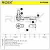 RIDEX Spurstangenkopf Vorderachse beidseitig außen Traggelenk M12X1.5 914T0008 Bild RIDEX Spurstangenkopf Vorderachse beidseitig außen Traggelenk M12X1.5 914T0008