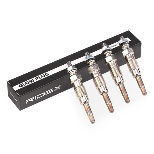 RIDEX Diesel Glühkerze 11,5V Schlüsselweite: 12mm Gewindemaß:M12x1.25