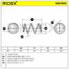 RIDEX 188C3563 2x Federn Fahrwerksfedern Vorne für BMW 1 Schrägheck (F20) Bild RIDEX 188C3563 2x Federn Fahrwerksfedern Vorne für BMW 1 Schrägheck (F20)