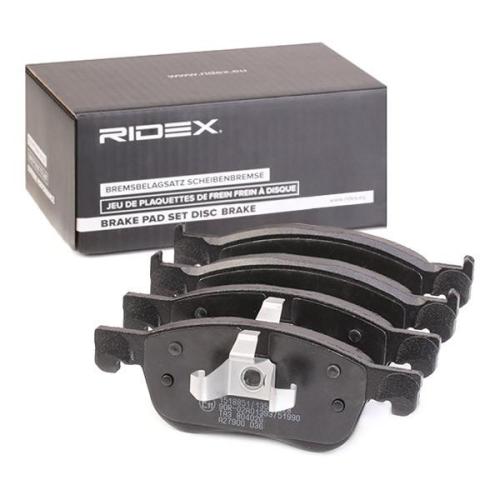 RIDEX Bremsbelagsatz Bremsbeläge Vorne für FORD Fiesta Mk7 Schrägheck Bild RIDEX Bremsbelagsatz Bremsbeläge Vorne für FORD Fiesta Mk7 Schrägheck