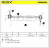 RIDEX 1x Koppelstange Stabilisator Vorne für CITROËN C5 III Kombi (RW) Bild RIDEX 1x Koppelstange Stabilisator Vorne für CITROËN C5 III Kombi (RW)