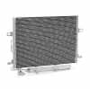 RIDEX 448C0140 Klimakondensator Klimaanlage Auto mit Trockner 2115000154 Bild RIDEX 448C0140 Klimakondensator Klimaanlage Auto mit Trockner 2115000154
