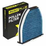 RIDEX PLUS 424I0486P Innenraumfilter Pollenfilter Aktivkohlefilter Höhe: 78,5