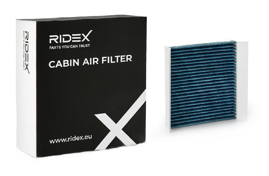 RIDEX 424I0699 Innenraumfilter Pollenfilter Aktivkohlefilter Höhe: 30 Breite:
