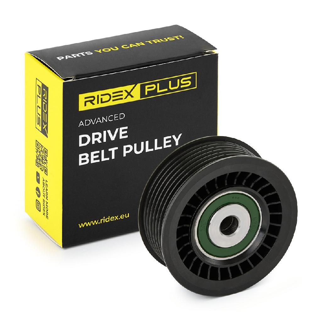 RIDEX PLUS Umlenk- / Führungsrolle Keilrippenriemen für NISSAN Qashqai II