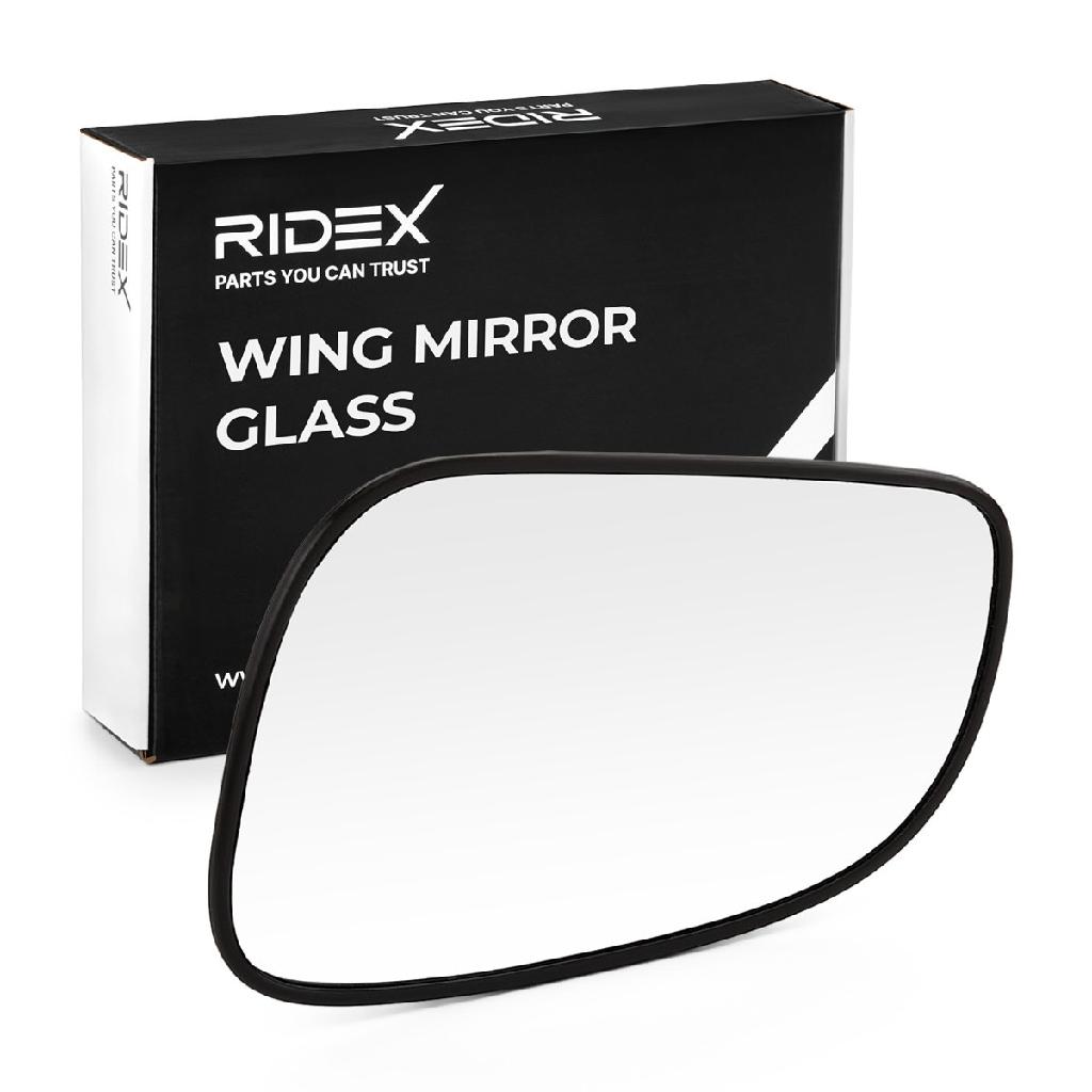 RIDEX 1914M0109 Spiegelglas Glas Aussenspiegel beheizt asphärisch links