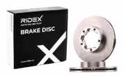 RIDEX 82B1639 2x Bremsscheiben Vorne Ø263mm Belüftet für NISSAN 6100295