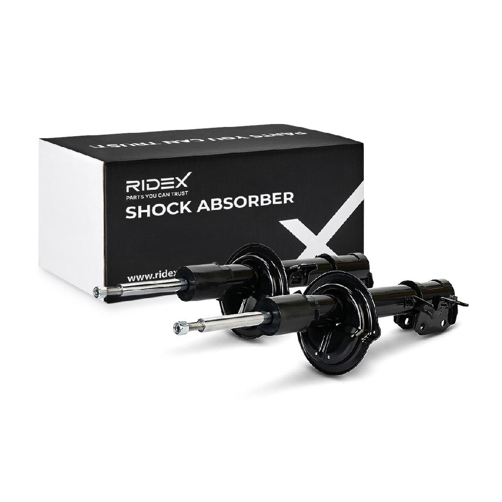 RIDEX 854S19344 2x Stoßdämpfer Federbein Gasdruck Vorne für SUZUKI SX4 (EY, GY)