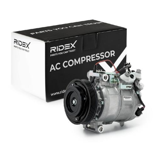 RIDEX A/C Kompressor für Klimaanlage Klimakompressor mit ID: 6SAS14C PAG 46 mit Bild RIDEX A/C Kompressor für Klimaanlage Klimakompressor mit ID: 6SAS14C PAG 46 mit