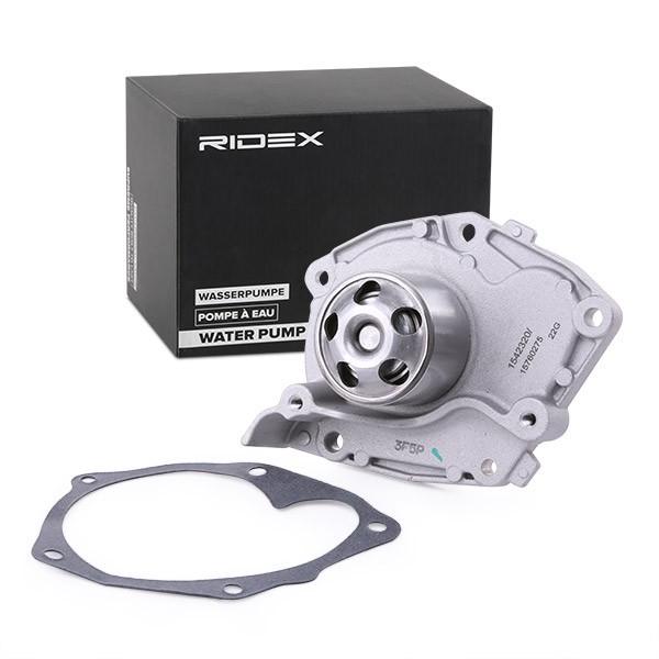 RIDEX 1260W0376 Kühlmittelpumpe Motorkühlung Wasserpumpe für RENAULT Scénic 1I