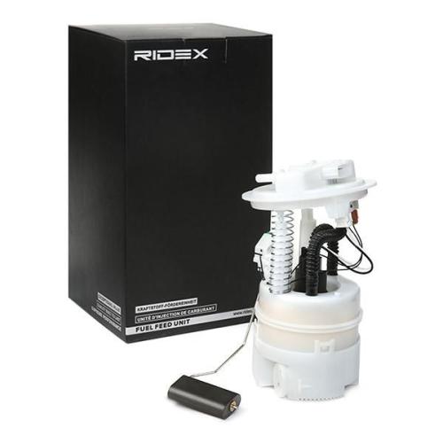 RIDEX 1382F0282 Kraftstoffpumpe Kraftstoff-Fördereinheit Modul Benzinpumpe mit Bild RIDEX 1382F0282 Kraftstoffpumpe Kraftstoff-Fördereinheit Modul Benzinpumpe mit