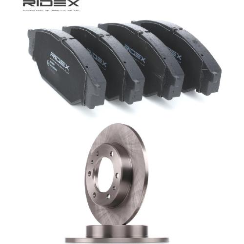 RIDEX Bremsenset Vorne Ø302mm - Bremsscheiben und Beläge für TOYOTA Bild RIDEX Bremsenset Vorne Ø302mm - Bremsscheiben und Beläge für TOYOTA