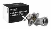 RIDEX 316T0551 Thermostat Kühlmittel Kühlwasserthermostat mit Dichtung mit mit
