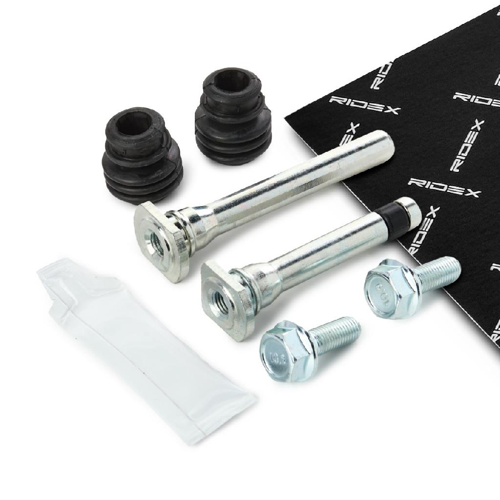 RIDEX 1165G0247 Führungshülsensatz Bremssattel Vorderachse für NISSAN für MAZDA