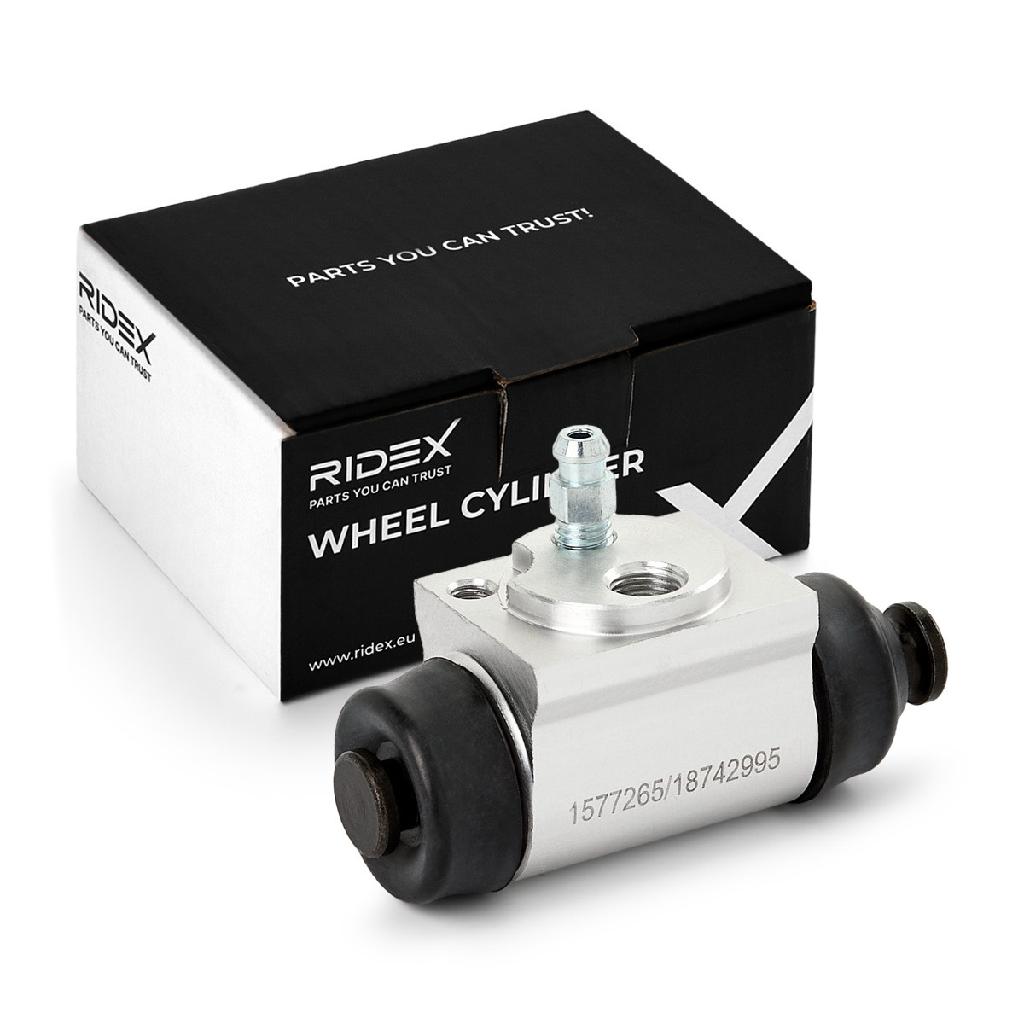 RIDEX 277W0287 1x Radbremszylinder Trommelbremse Radzylinder Hinten für RENAULT