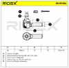 RIDEX Spurstangenkopf Vorderachse rechts Traggelenk M24 x 1,5 M16x1,5 914T0164 Bild RIDEX Spurstangenkopf Vorderachse rechts Traggelenk M24 x 1,5 M16x1,5 914T0164
