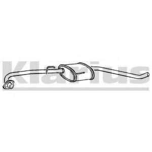 VEGAZ Mittelschalldämpfer für OPEL Omega B Caravan (V94) Bild VEGAZ Mittelschalldämpfer für OPEL Omega B Caravan (V94)