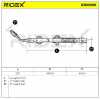 RIDEX Bremsschlauch 83B0569 HINTEN links BREMSSCHLÄUCHE Länge: 685mm für CITROËN Bild RIDEX Bremsschlauch 83B0569 HINTEN links BREMSSCHLÄUCHE Länge: 685mm für CITROËN