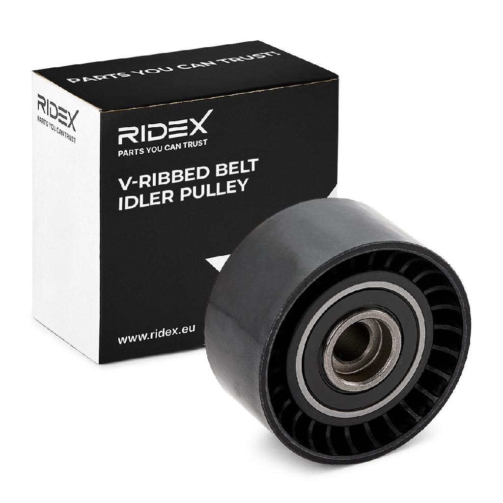 RIDEX Umlenk- / Führungsrolle Keilrippenriemen passend für PEUGEOT 207 (WA, WC)