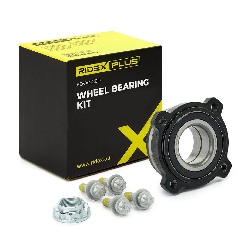 RIDEX PLUS 654W0252P Radlagersatz pro 1 Rad Hinten beidseitig für BMW