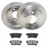 RIDEX Bremsenset Hinten Ø299mm - Bremsscheiben und Beläge für SSANGYONG REXTON W
