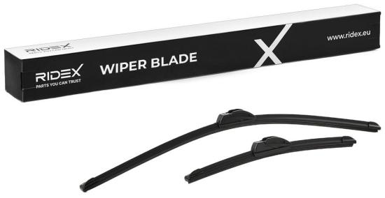 RIDEX Scheibenwischer Satz Wischerblätter Satz mit Spoiler Vorne Länge 1: 650mm Bild RIDEX Scheibenwischer Satz Wischerblätter Satz mit Spoiler Vorne Länge 1: 650mm