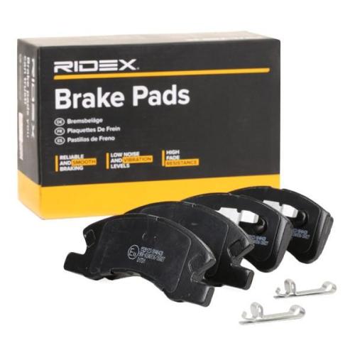 RIDEX Bremsbelagsatz Bremsbeläge Vorne für MITSUBISHI für DAIHATSU Cuore VII Bild RIDEX Bremsbelagsatz Bremsbeläge Vorne für MITSUBISHI für DAIHATSU Cuore VII