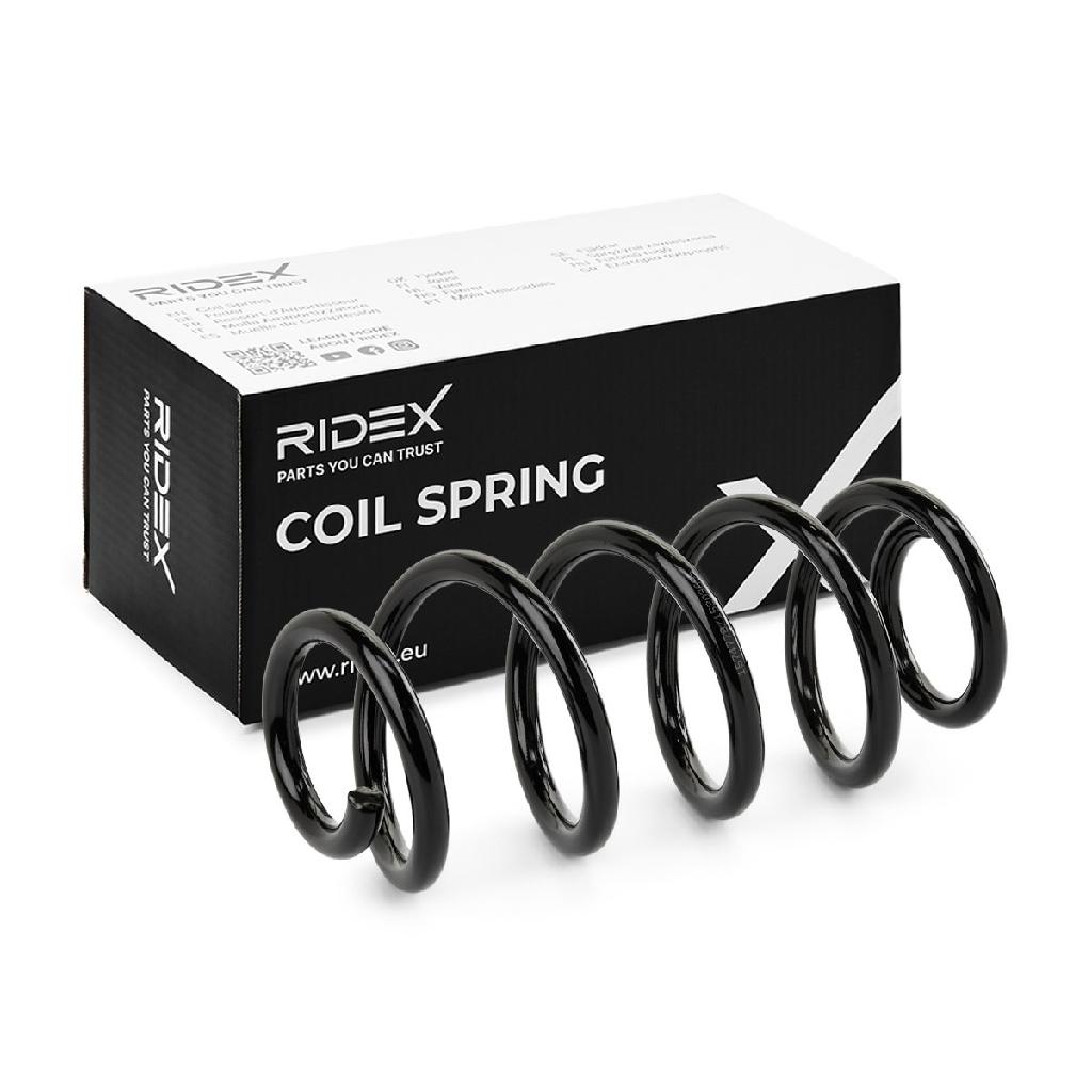 RIDEX 188C1292 2x Federn Fahrwerksfedern Vorne für AUDI A4 Avant (8K5, B8)