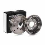 RIDEX 123B0038 2x Bremstrommeln Set Hinten InnenØ180mm für FIAT PANDA (169)