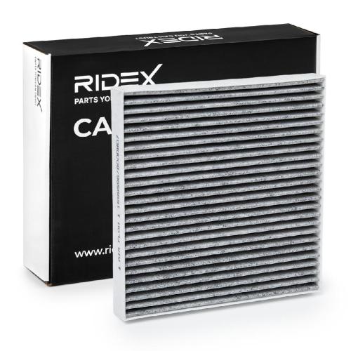 RIDEX 424I0211 Innenraumfilter Pollenfilter Aktivkohlefilter Höhe: 26 Breite: Bild RIDEX 424I0211 Innenraumfilter Pollenfilter Aktivkohlefilter Höhe: 26 Breite: