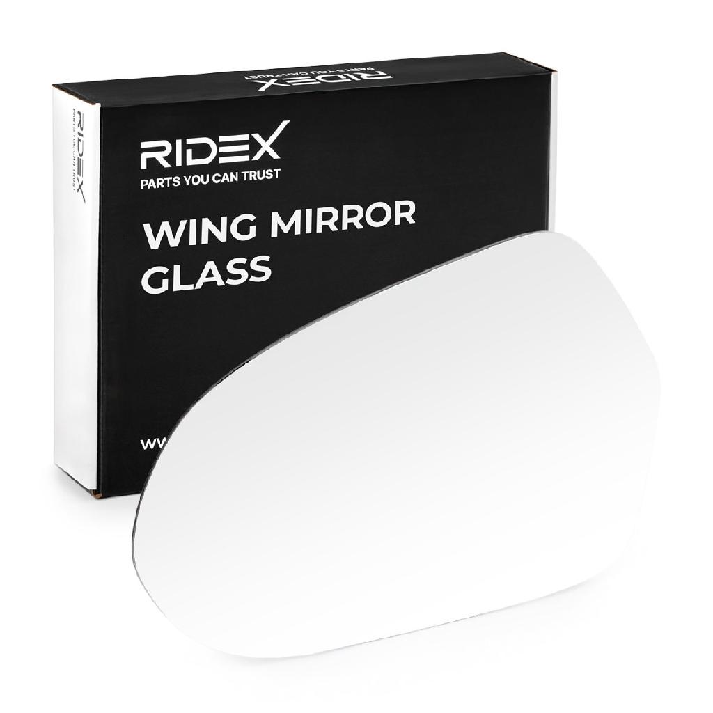 RIDEX 1914M0311 Spiegelglas Glas Aussenspiegel beheizt asphärisch links für AUDI
