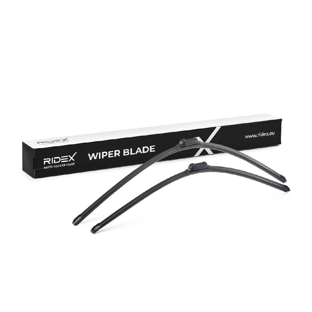 RIDEX Scheibenwischer Satz Wischerblätter Satz mit Spoiler Vorne Länge 1: 800mm