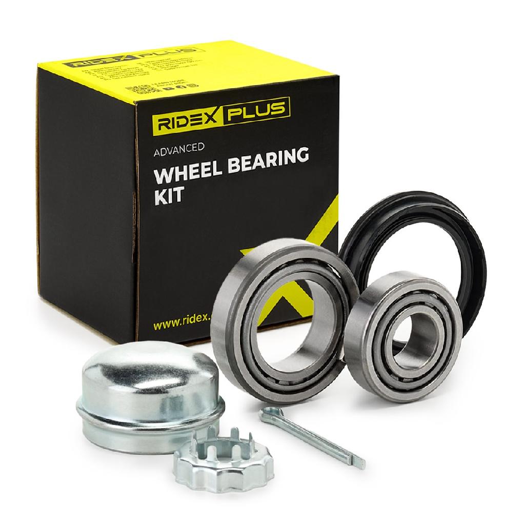 RIDEX PLUS 654W0002P Radlagersatz pro 1 Rad Hinten Vorne für VW 9000936040