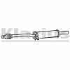 VEGAZ Mittelschalldämpfer für VW Polo Coupe (86C, 80) Bild VEGAZ Mittelschalldämpfer für VW Polo Coupe (86C, 80)