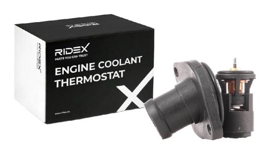 RIDEX 316T0099 Thermostat Kühlmittel Kühlwasserthermostat mit Flansch 87°C Bild RIDEX 316T0099 Thermostat Kühlmittel Kühlwasserthermostat mit Flansch 87°C