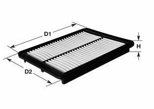 CLEAN FILTER MA1164 Motor Luftfilter Filtereinsatz für TOYOTA STARLET (EP91)