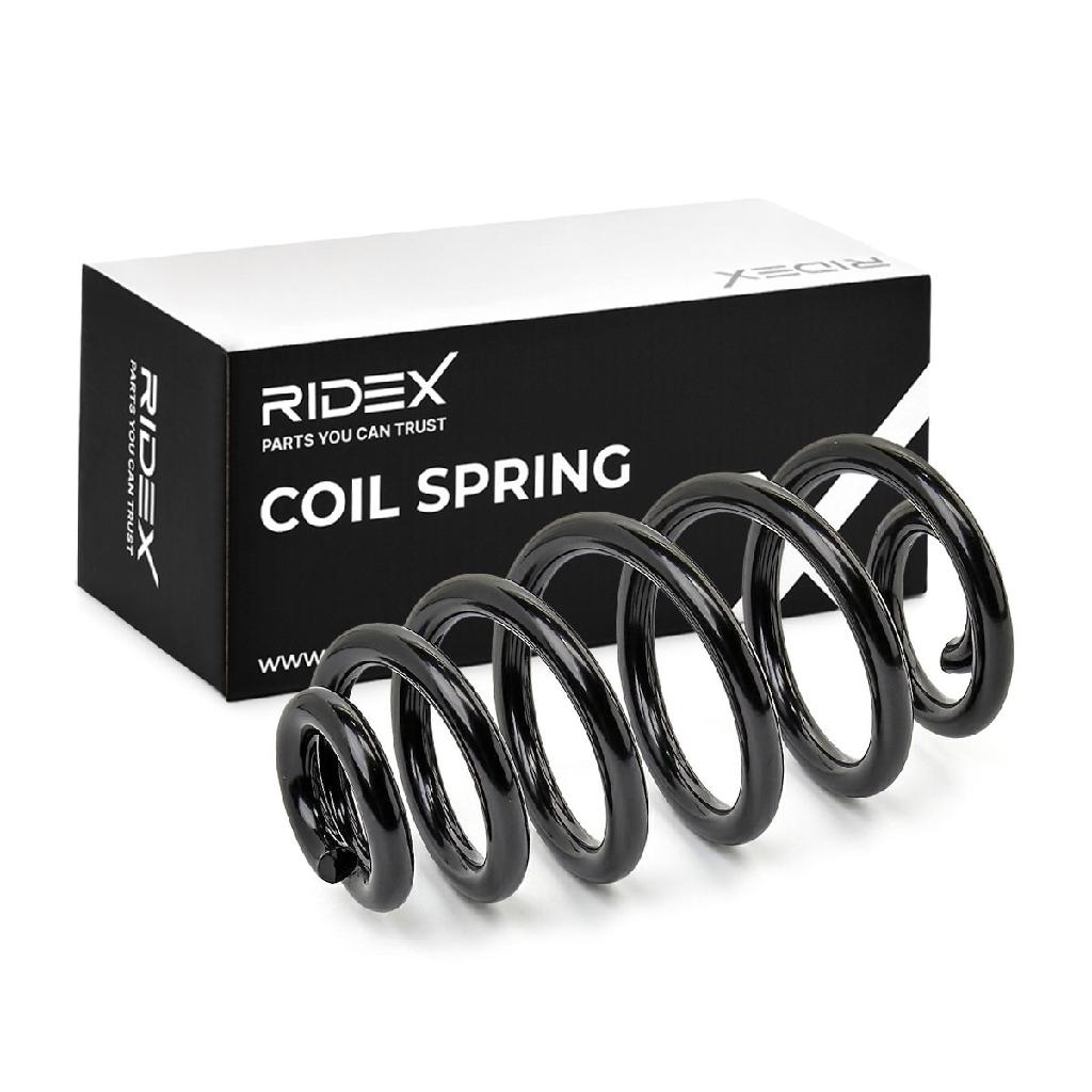 RIDEX 188C0277 2x Federn Fahrwerksfedern Hinten für AUDI A4 Avant (8ED, B7)